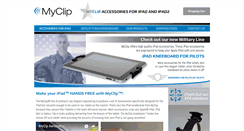 Desktop Screenshot of myclipforipad.com
